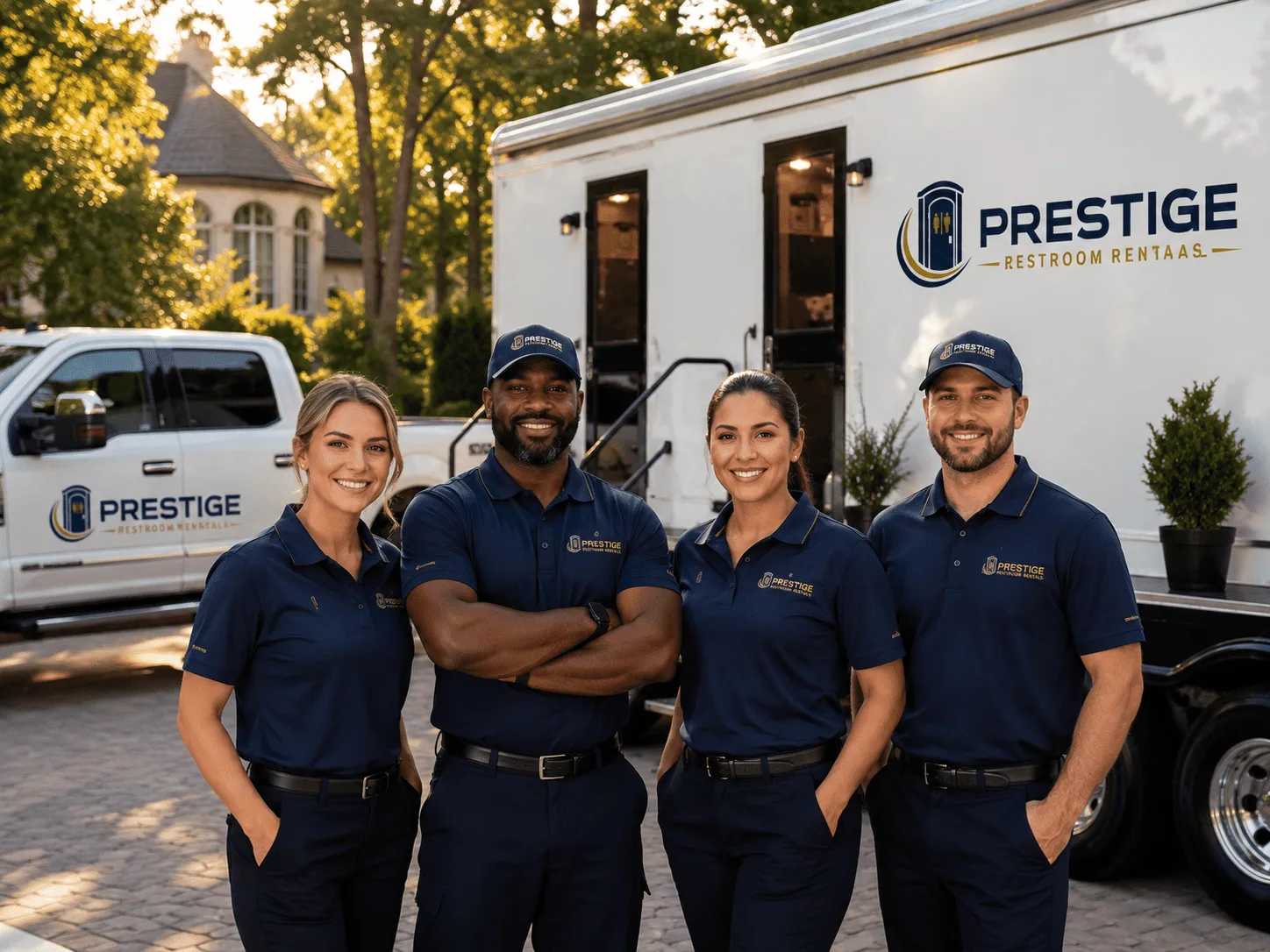 Trusted Luxury Portable Restrooms company in De Graff, OH
